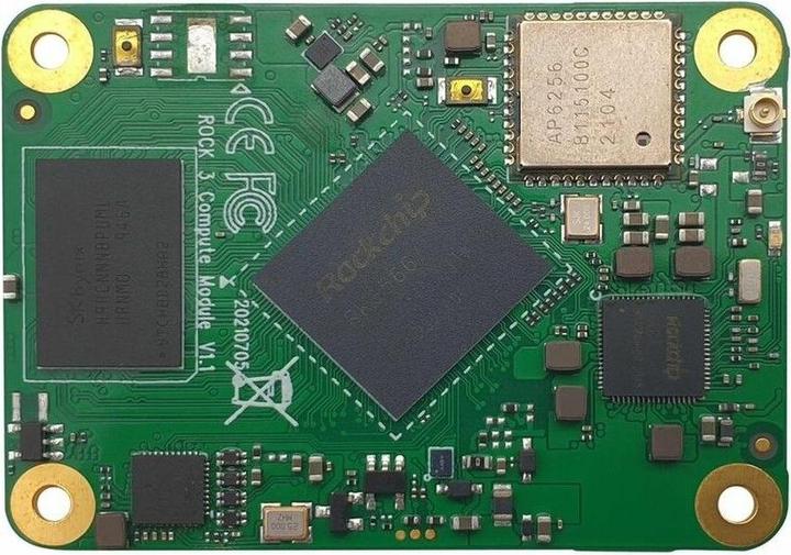Actual product image Allnet Radxa CM3 Model A Rock3 RK3566 Compute module 4GB RAM /no EMMC no Wifi RM116-D2E16W0
