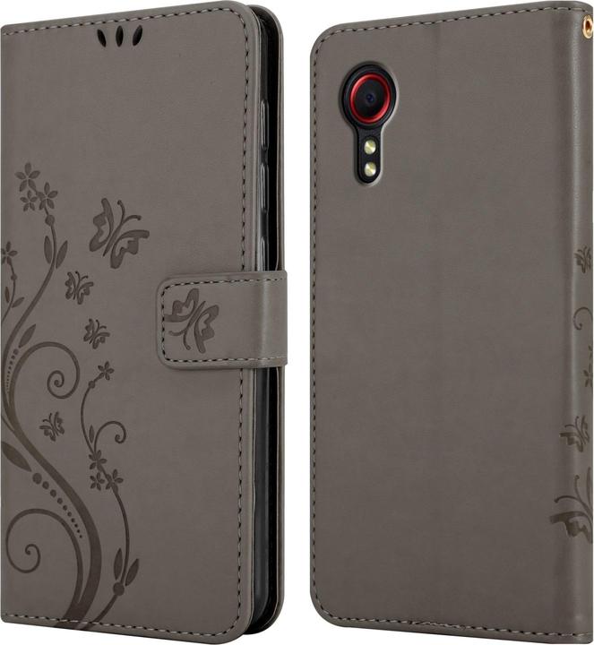 Image du produit Cadorabo Housse Flower Book (Samsung Galaxy Xcover 5)
