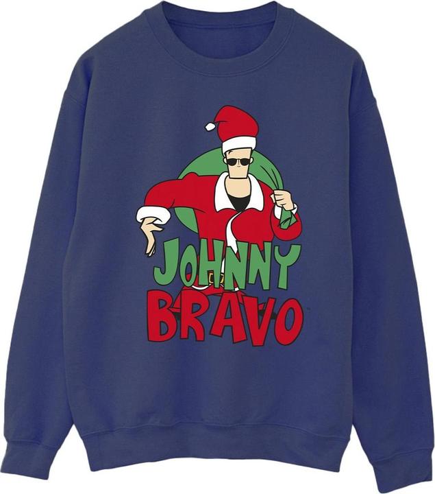 Johnny Bravo Johnny Christmas Sweatshirt