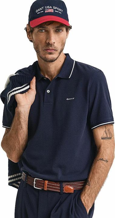 Actual product image GANT Tipping Pique Polo (L)