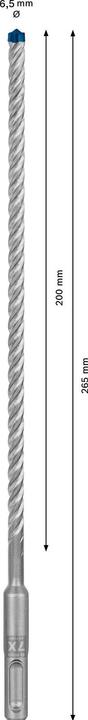 Actual product image Bosch Professional Zubehör Expert SDS plus-7X hammer drill, 6.5 x 200 x 265 mm (6.5 millimetres)
