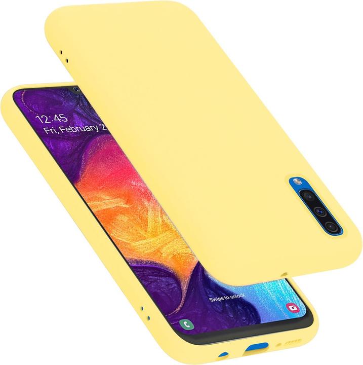 Immagine prodotto Cadorabo Copertura della cassa del silicone liquido TPU (Samsung Galaxy A50s, TCL A30)