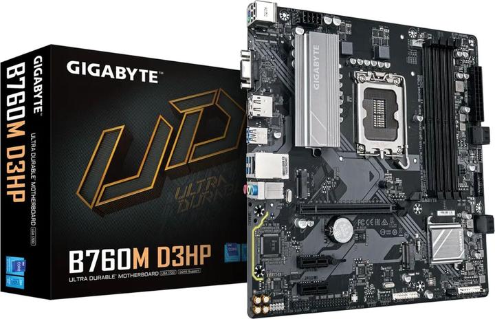 Immagine prodotto Gigabyte B760M D3HP (LGA 1700, Intel B760, mATX)