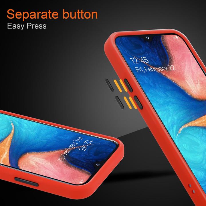 Actual product image Cadorabo Hybrid Matt Cover (Samsung Galaxy A10e)