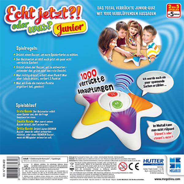 Produktbild Megableu Echt jetzt!? Junior (Deutsch)