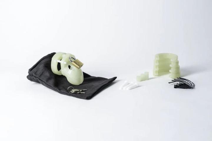 Actual product image CB-X - Mr. Stubb Chastity Kit Glow-in-the-Dark