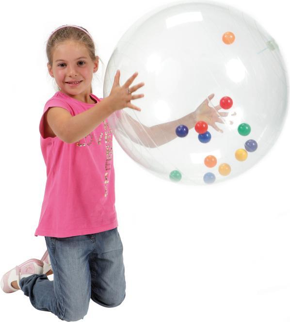 Produktbild Ledraplastic Gymnic® Activity Ball transparent, Ø 50 cm