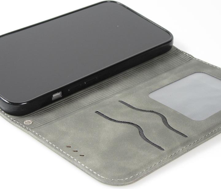 Produktbild PhoneLook Leder Tasche Flip Wallet vintage mit Magnetverschluss und Kartenhalter (Apple iPhone 13)