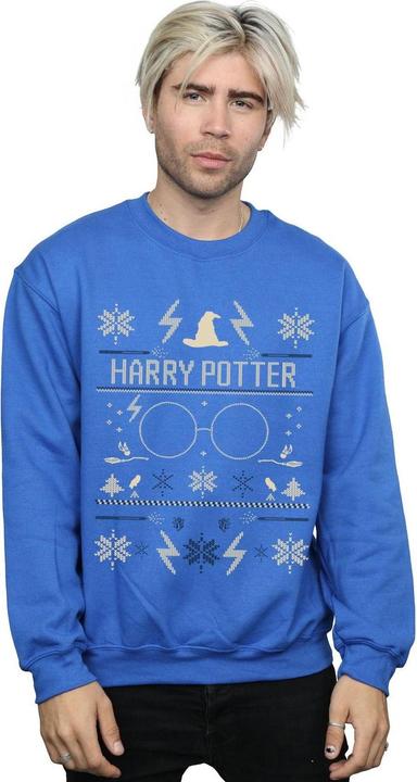 Actual product image Mens Christmas Pattern Sweatshirt (XXL)