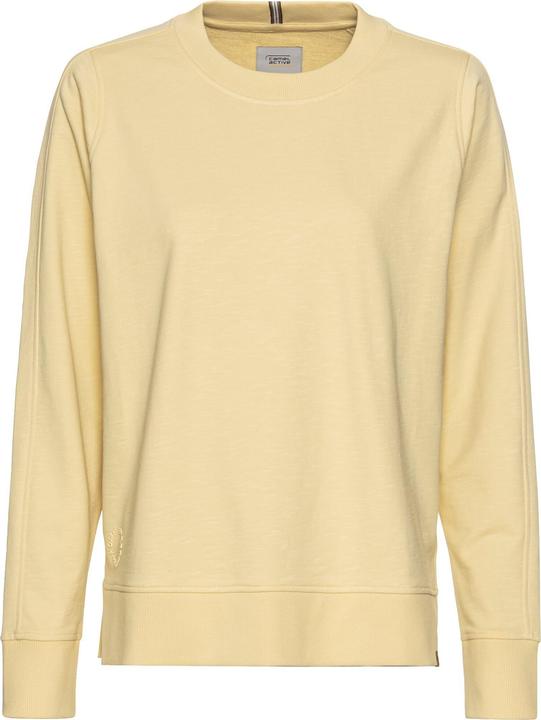 Camel Active Rundhals Sweatshirt aus reiner Baumwolle