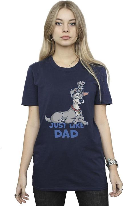Produktbild Disney Lady And The Tramp Just Like Dad TShirt (S)