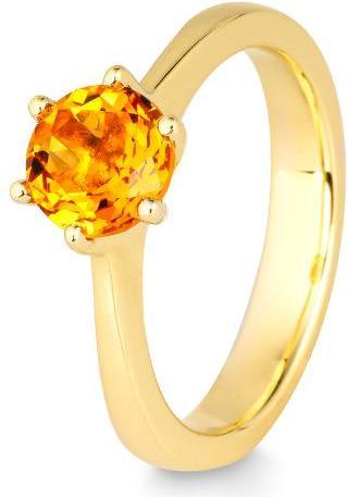Actual product image Breuning Ring - E.Citrine (58, 750/18 K Gold)