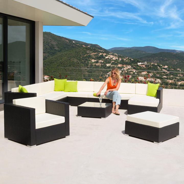 Immagine prodotto tectake set in rattan Las Vegas