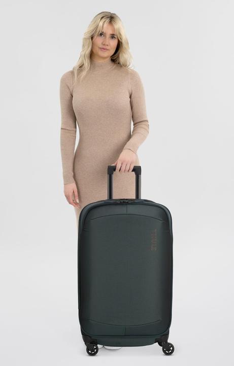 Actual product image Thule Subterra 2 Checked Spinner 68 cm - Dark Slate (65 l, M (50 - 90l))