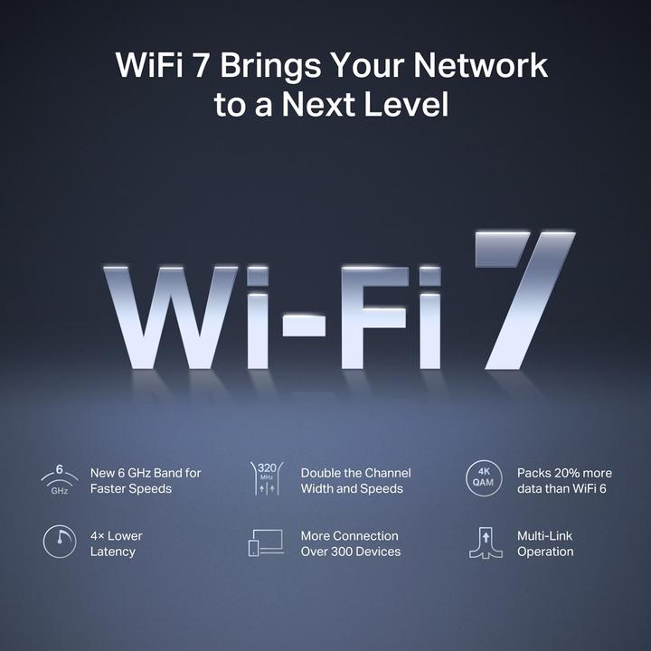 Image du produit Mercusys ROUTEUR WRL 9300MBPS/4PORT MR47BE