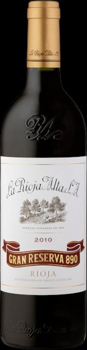La Rioja Alta 890 Gran Reserva DOC Rioja (1 x 150 cl, 2010)