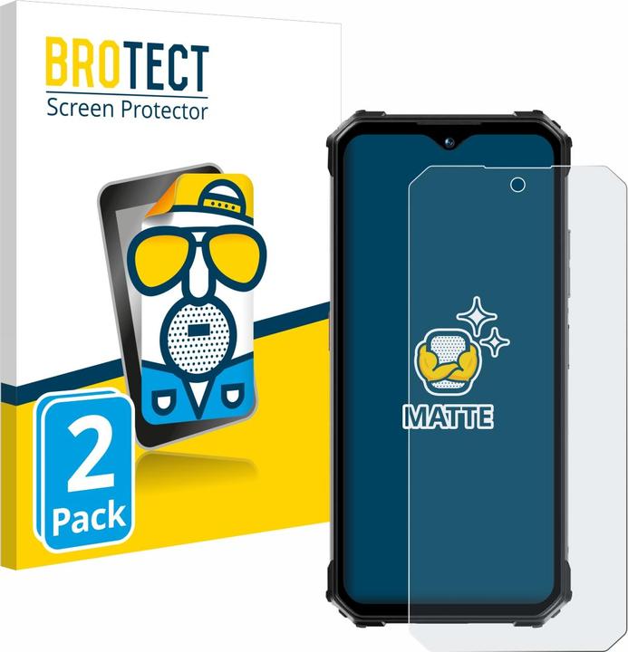 Productafbeelding BROTECT Antireflecterende schermbeschermer mat (2 Stuk, Oukitel WP26)