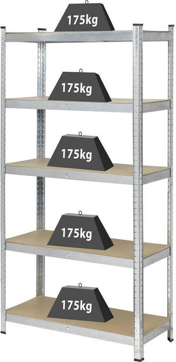 Toolcraft Rayonnage lourd 175 kg
