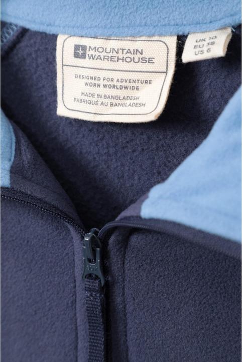 Actual product image Mountain Warehouse Womens/Ladies Montana Half Zip Fleece Top (36 D)