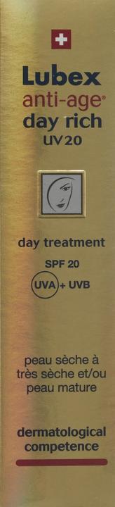 Actual product image Lubex anti-age Day Rich (50 ml, Day cream, SPF 30)