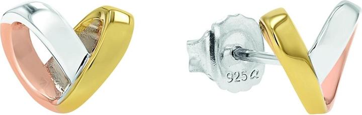 Actual product image Amor Ohrschmuck für Damen, 925 Sterling Silber | Herz (Silver 925)