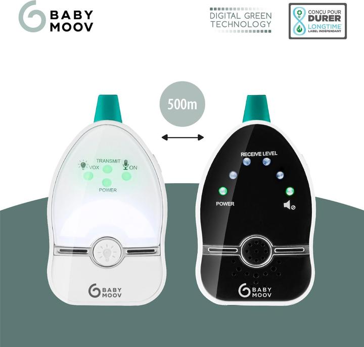 Immagine prodotto Babymoov cura facile (Audio del baby monitor, 500 m)