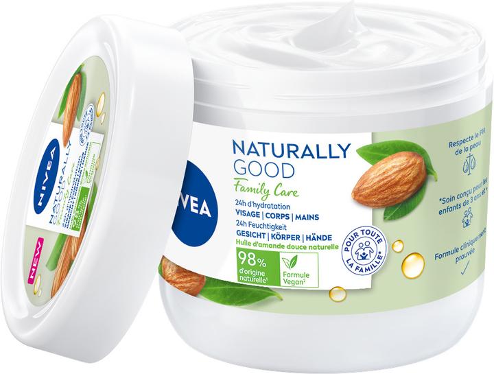 Produktbild NIVEA Naturally Good (Körpercreme, 450 ml)