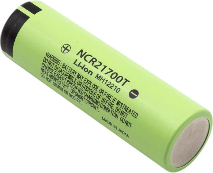 Actual product image Purecrea Li-Ion Akku 3.7V 4800mAh NCR21700T mit Flachpol (1 pcs., 21700, 4800 mAh)