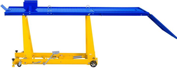 Produktbild MSW Motorradhebebühne 220 x 68 cm - Motorradheber Hebebühne Motorrad Motorradbühne