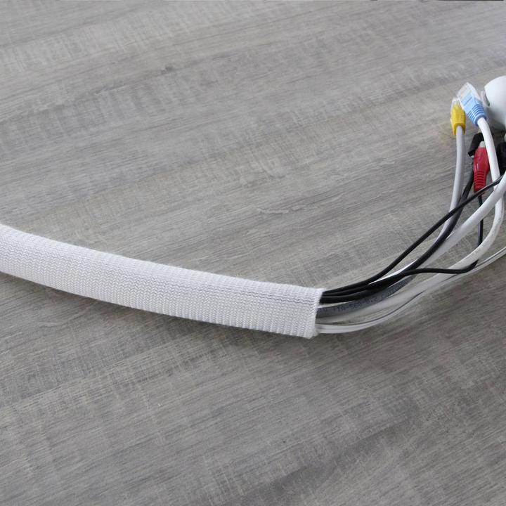 Produktbild Label-the-cable Kabelorganisator Weiss 1 Stück (LTC 5120) (Kabelschlauch, 200 cm)