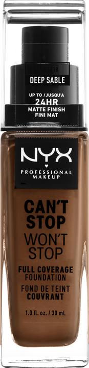 NYX Professional Make-Up Can't Stop Won't Stop (18 Deep Sable)