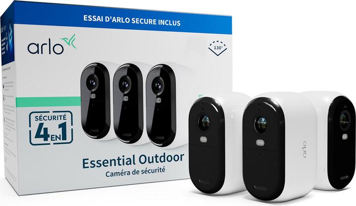 Arlo Essential 2K Outdoor Camera (1920 x 1080 Pixels)
