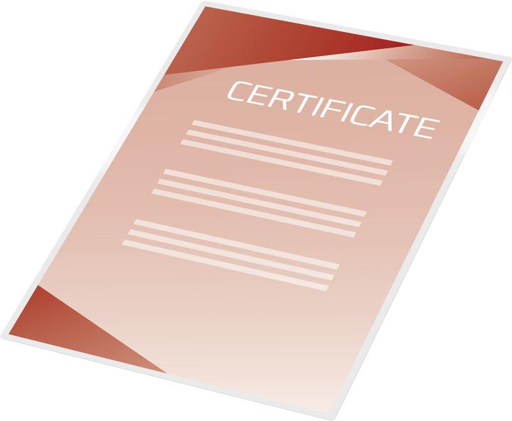 Image du produit GBC Feuille de plastification (A4, 100 pièce(s), 100 µm)