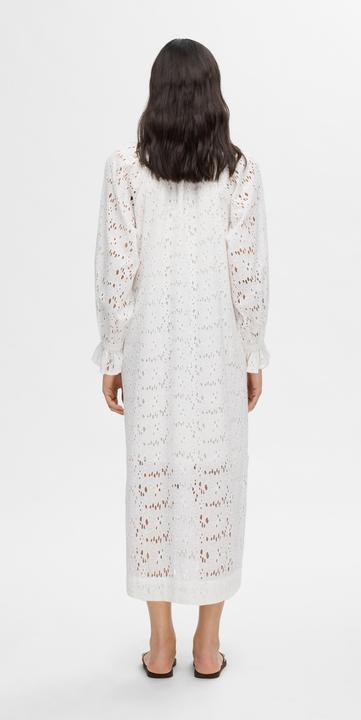 Image du produit Selected Femme Broderie Anglaise Robe midi (38)