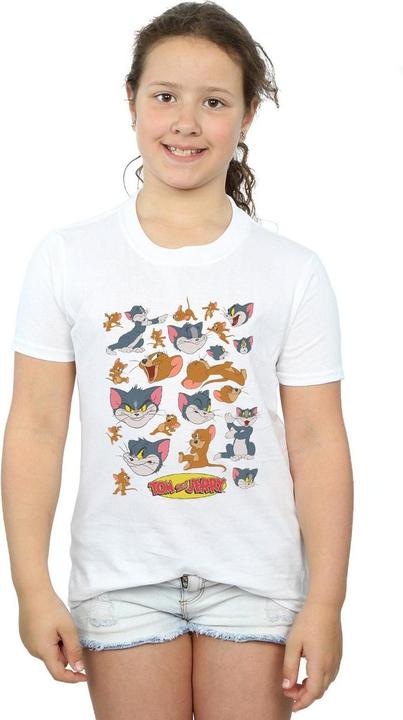 Produktbild Tom & Jerry Many Faces TShirt Mädchen (140, 146)