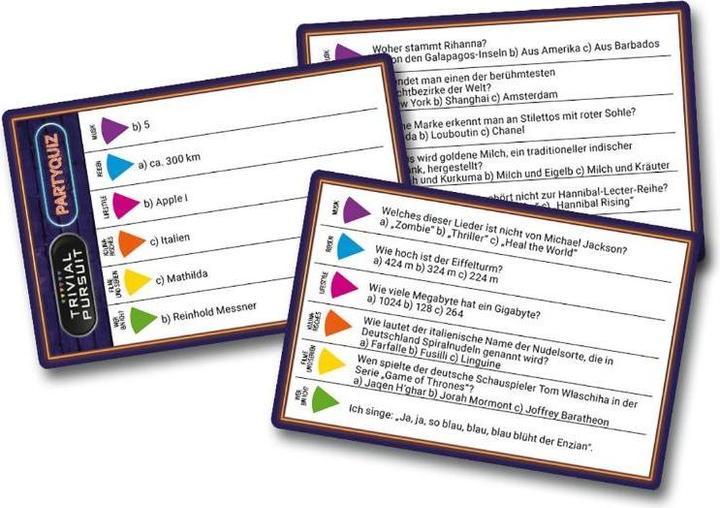 Produktbild Hasbro Trivial Pursuit Partyquiz (Deutsch)