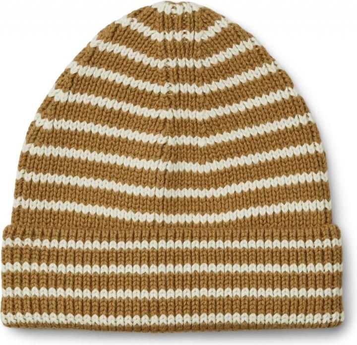 Produktbild Liewood Strick Beanie Stripes Caramel Cream