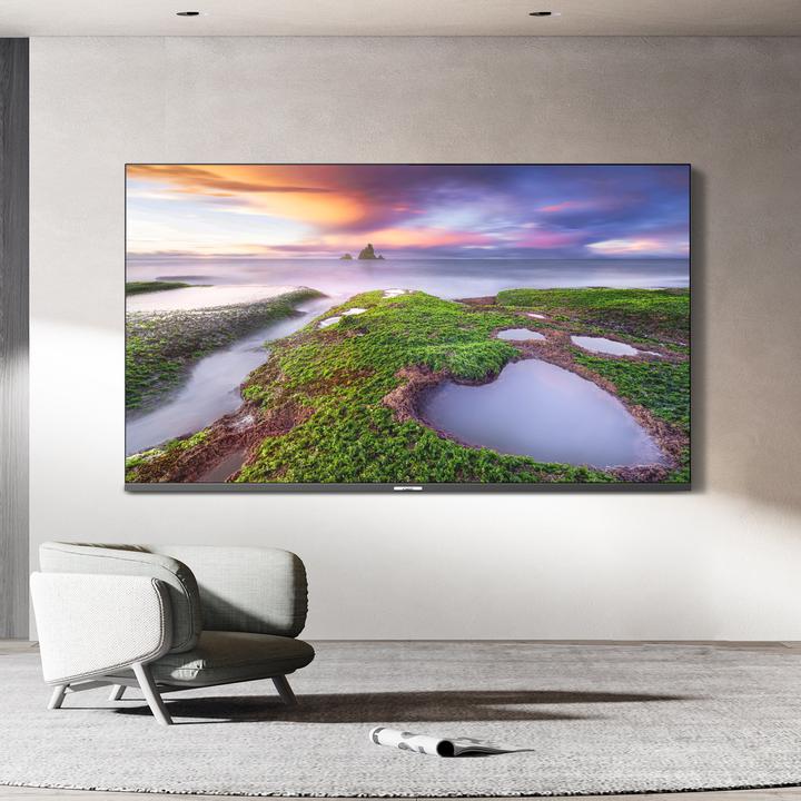 Produktbild CHiQ U55QM8V (139 cm(55 Zoll), schwarz, UltraHD/4K, Triple Tuner, Android) (55", QLED, 4K)