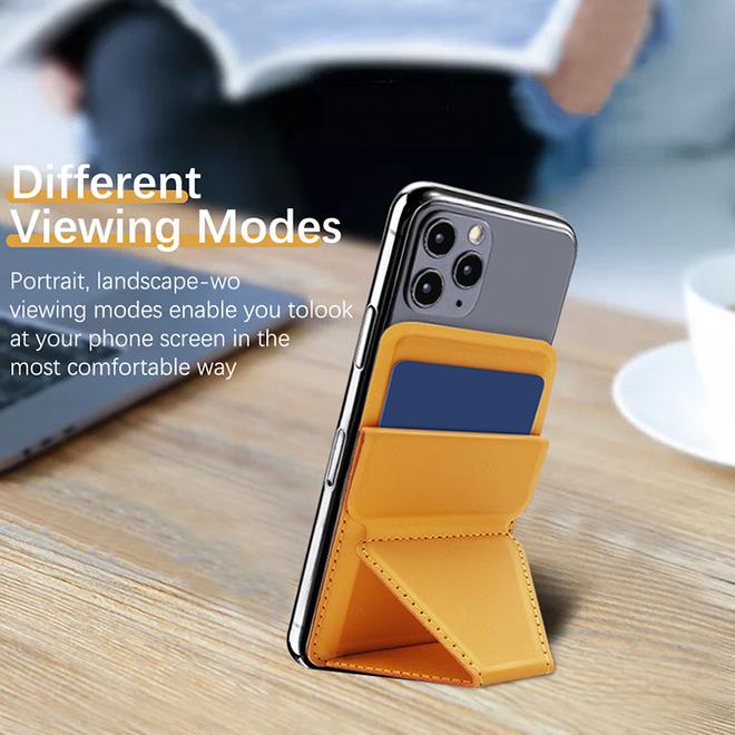 Actual product image MU Classic MagSafe Wallet & Stand (Apple iPhone 13 mini, Apple iPhone 12 Pro, Apple iPhone 13, Apple iPhone 12 Pro Max)