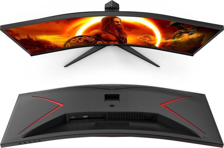 Actual product image AOC CU34G2XE/BK (3440 x 1440 pixels, 34")