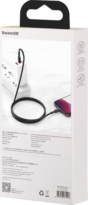 Image du produit Baseus USB C – Lightning (1 m, USB 3.2 Gen 1)