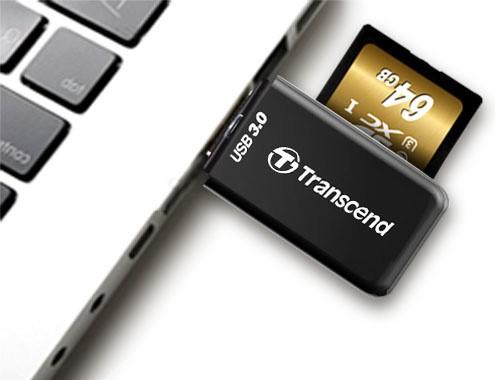 Produktbild Transcend Card Reader F5 USB3.0 (USB 3.1)