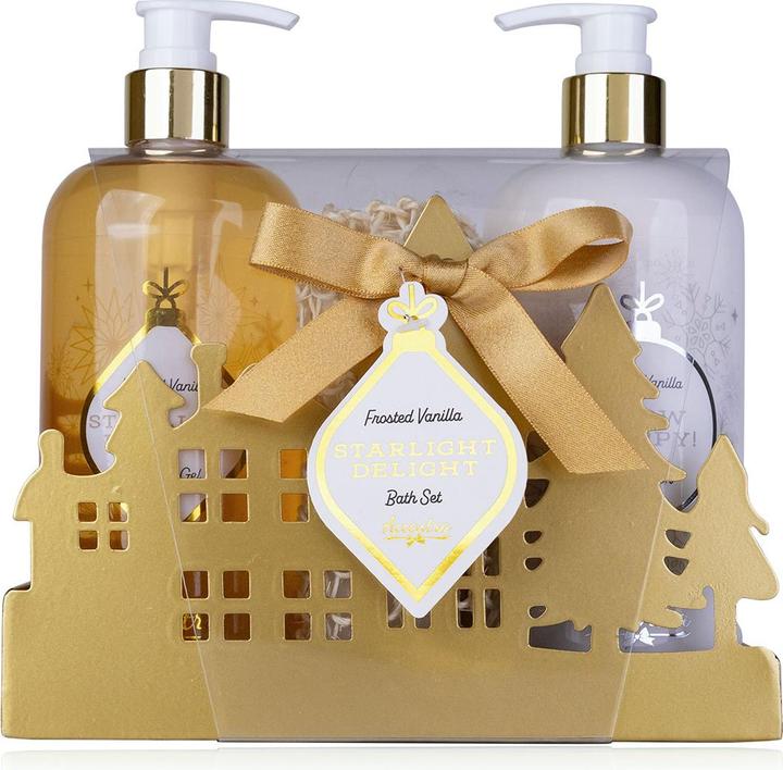Accentra Geschenkset für Frauen WINTER MAGIC in Metallablage (Körperpflegeset)