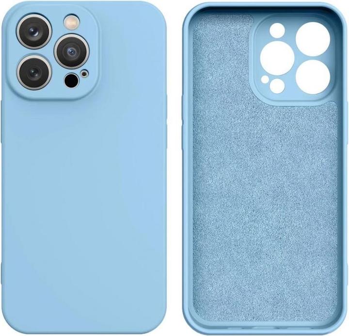 Actual product image Hurtel Silicone case for iPhone 13 Pro Max silicone cover light purple (Apple iPhone 13 Pro Max)