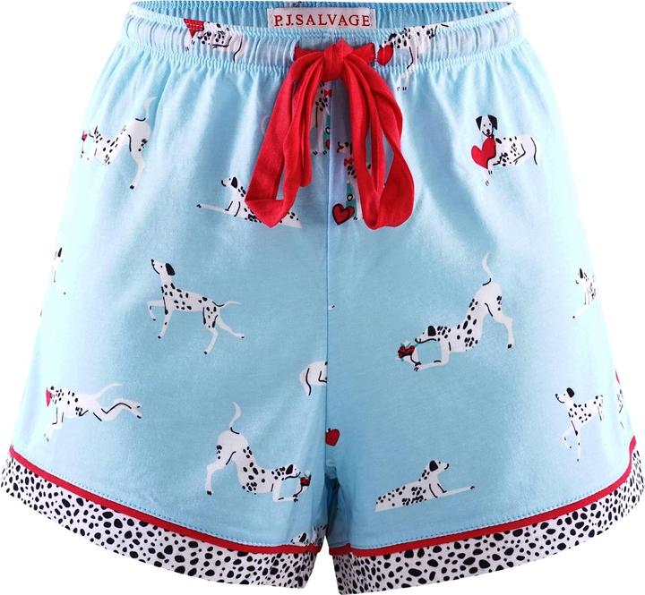 Actual product image Pj Salvage Pajama shorts PUPPY LOVE (S)