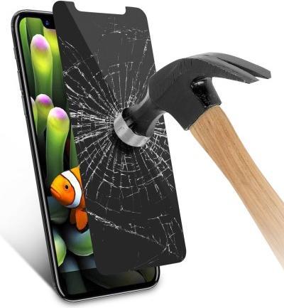 Actual product image Ueli Express iPhone 11 Pro / XS / X screen protector armoured glass with privacy shield (1 Piece, Apple iPhone X, Apple iPhone XS, Apple iPhone 11 Pro)