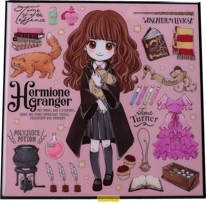 Produktbild Nemesis Now Harry Potter - Hermione Granger Crystal Clear Picture (32 x 32 cm)