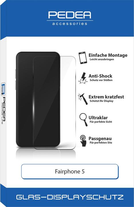 Immagine prodotto Pedea Vetro di protezione del display (1 Pezzo/i, Fairphone 5)
