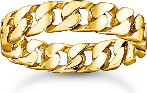 Immagine prodotto Thomas Sabo Ring Kettenglieder vergoldet (58, 925 Argento)