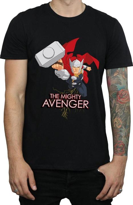 Actual product image Mens Thor The Mighty Avenger T-Shirt (XXL)